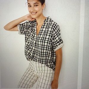 Madewell Courier Button-Back Shirt